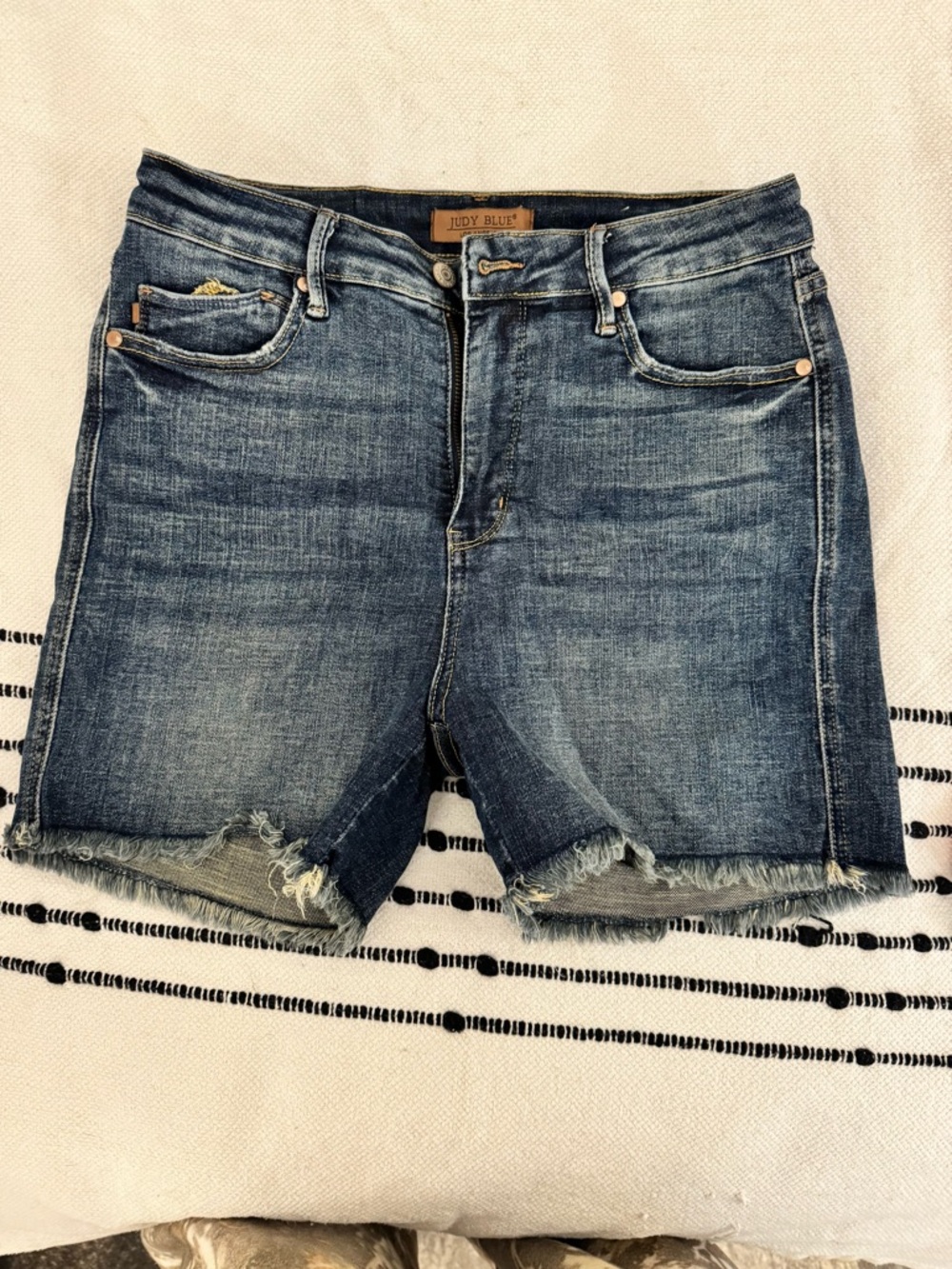 Judy Blue Medium Wash Denim Jean Shorts
